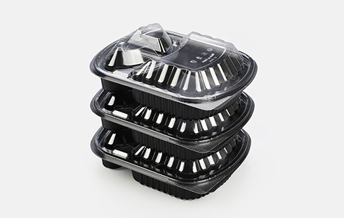 Disposable 1/2/3 Compartment Plastic Food Container