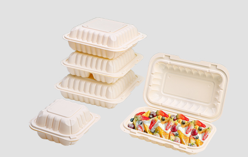 MFPP Clamshell Disposable Take Away Food Containers With Lid