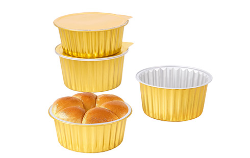 Hot Selling Round Aluminium Disposable Takeaway Plastic Food Containers With Lids