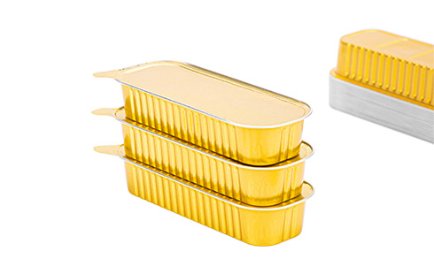 High Quality Aluminium Disposable Plastic Food Takeaway Containers With Lids