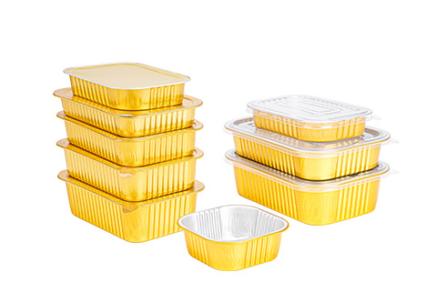 Cheap Price High Quality Disposable Takeaway Aluminum Foil Food Containers With Lid