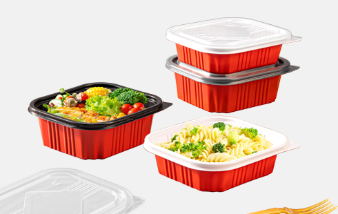 Hot Selling Disposable High-End Square Packing BoXwith lids