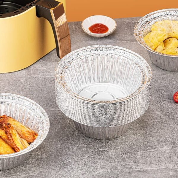 Aluminum Material Round Bowl With Lid