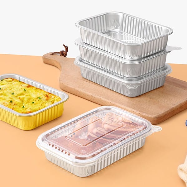 Disposable Aluminum Material Heavy Duty Containers