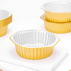 Heavy Duty Aluminum Food Containers Round G1430 Pic