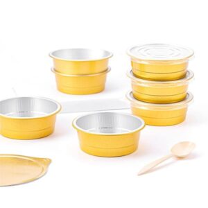 Heavy Duty Round Aluminium Takeaway Food Containers Small Size main2