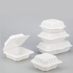 MFPP Material Clamshell Food Containers Standard Sizes