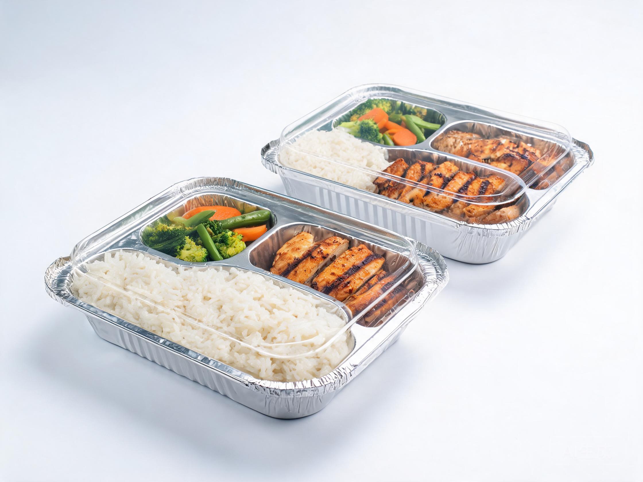 Multi-Compartment Foil Trays
