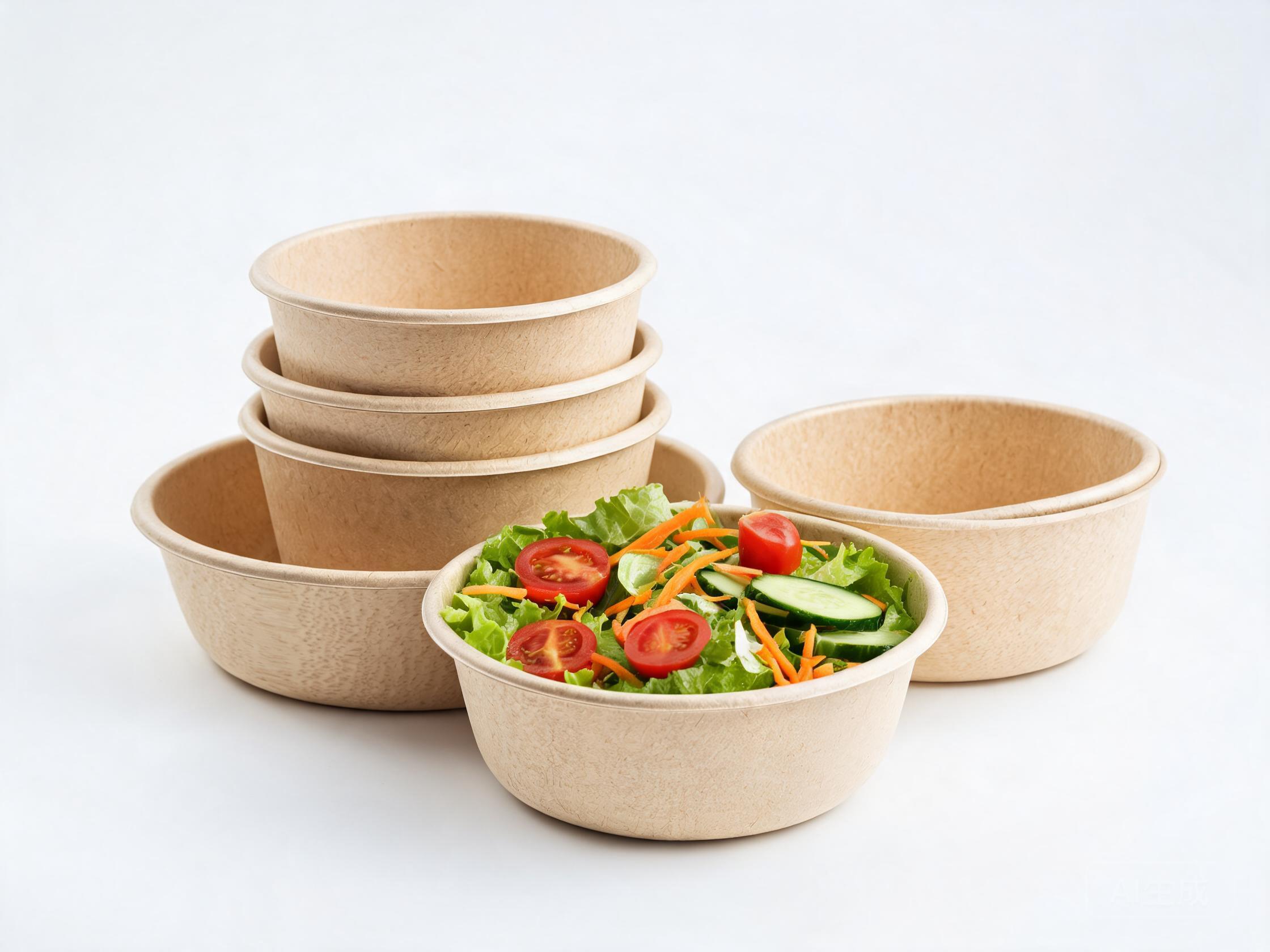 Bamboo Fiber Containers